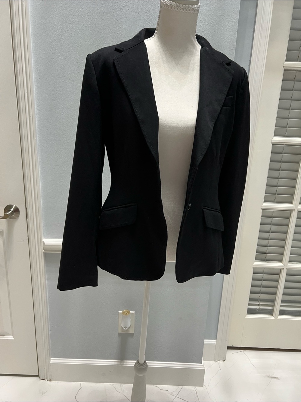 Calvin Klein Black Tailored Blazer Jacket